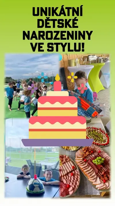 Náhled videa Promo video, Dětské oslavy