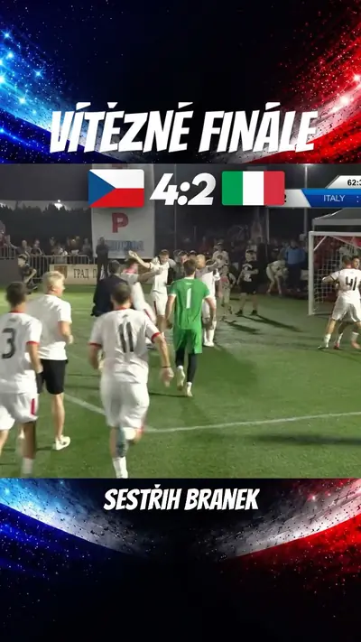Náhled videa Góly z vítězného finále, Football7 Česko